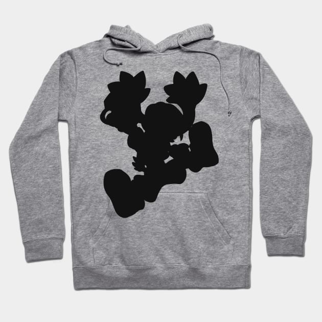 Klonoa Silhouette (Black) Hoodie by cyandreamer